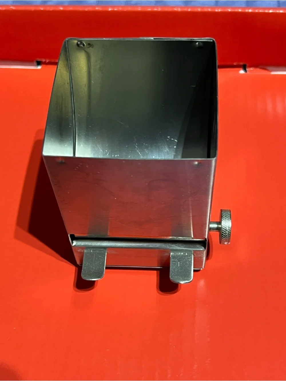 Stainless Steel Countertop toothpick Dispenser with Adjustment Knob